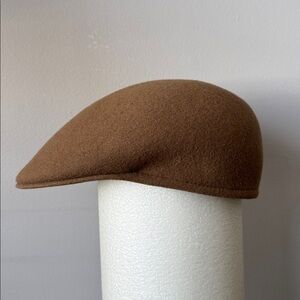 JJ Hat Center Flat Cap size L Rabbit Fur/Felt
